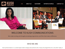 Tablet Screenshot of kushcom.co.uk